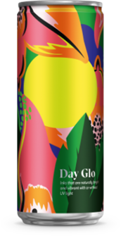 Day Glow printed Can