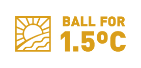 Ball for 1.5 Degree C Logo