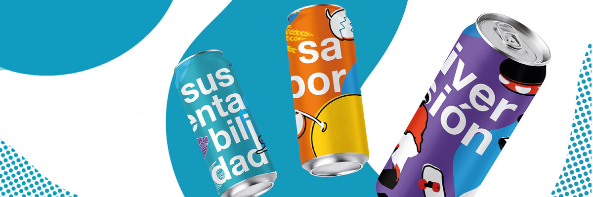 Aluminum cans dancing