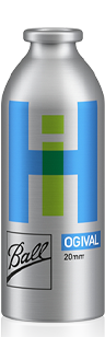 Aluminum aerosol bottle