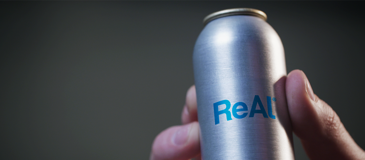 Image of a Ball ReAL Lightweight Aerosol can.