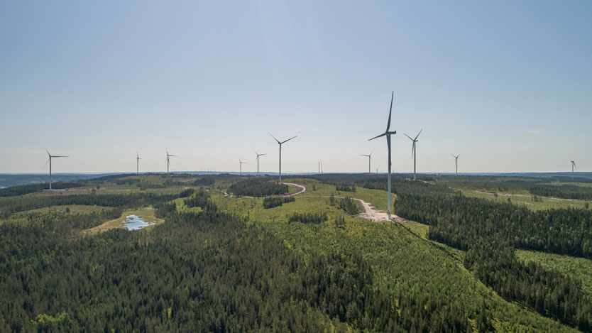 wind project in Sweden