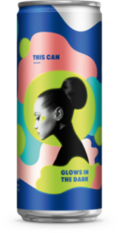 Glow In The Dark Activated can