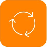 Closed Loop Recycling Icon